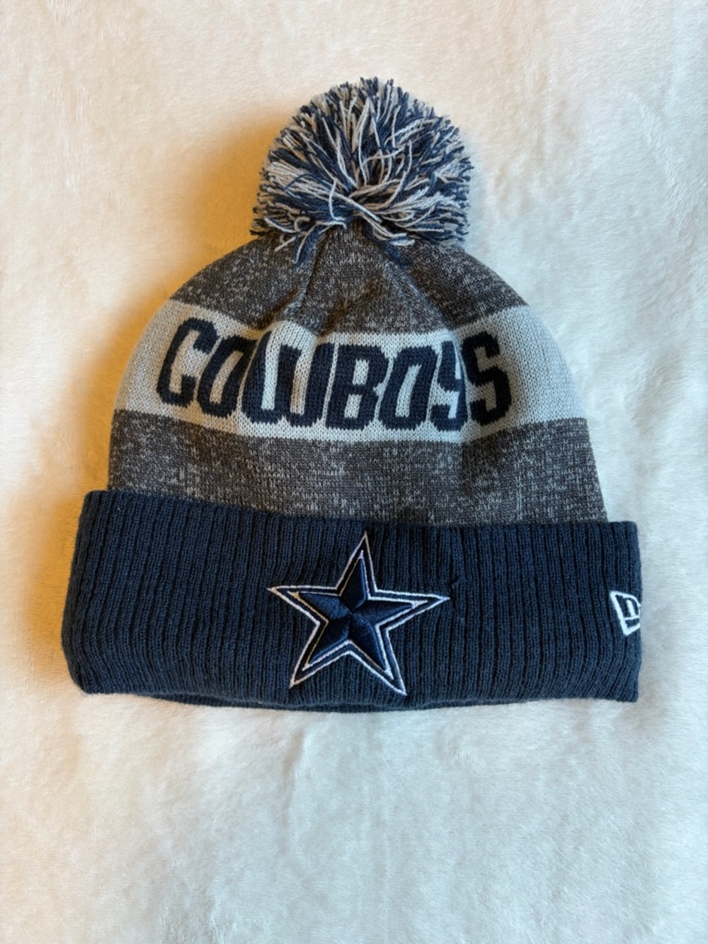 NFL Gray Fleece-Lined Beanie by New Era